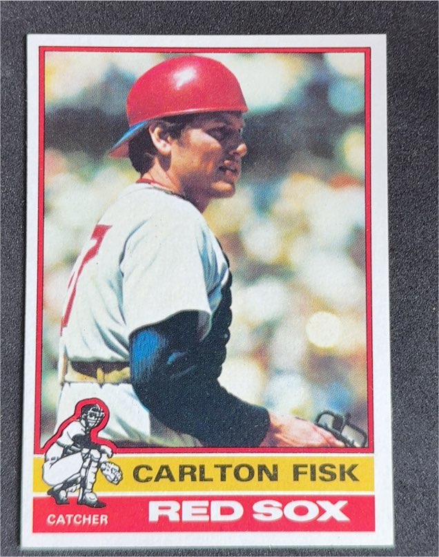 1976 Topps #365 Carlton Fisk — front