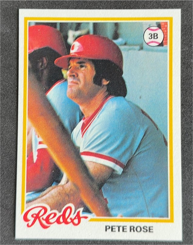 1978 Topps #20 Pete Rose — front