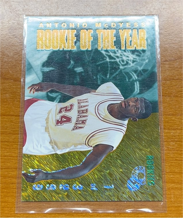 1995-96 Skybox Rookie of the Year #ROY15 Antonio McDyess — front