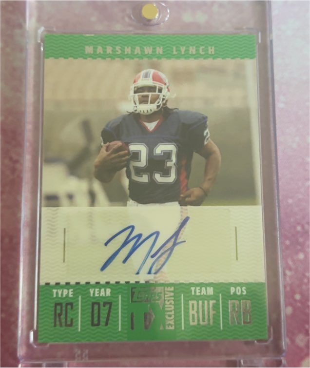 2007 Topps TX Exclusive #FTA-ML Marshawn Lynch — front