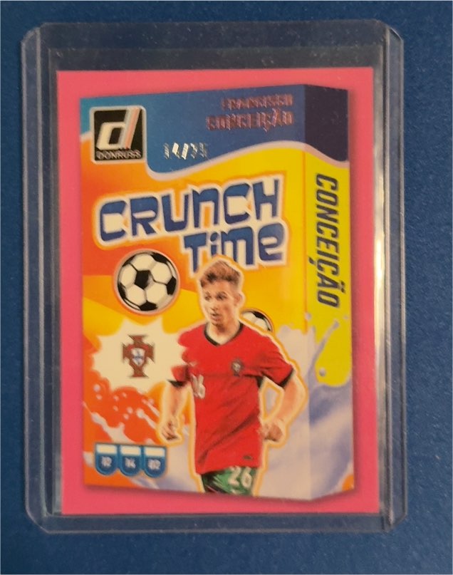 2024-25 Donruss #21 Francisco Conceicao Crunch Time — front