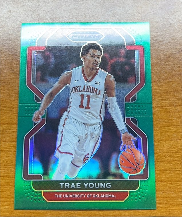 2022 Panini Prizm Draft Picks #46 Trae Young — front