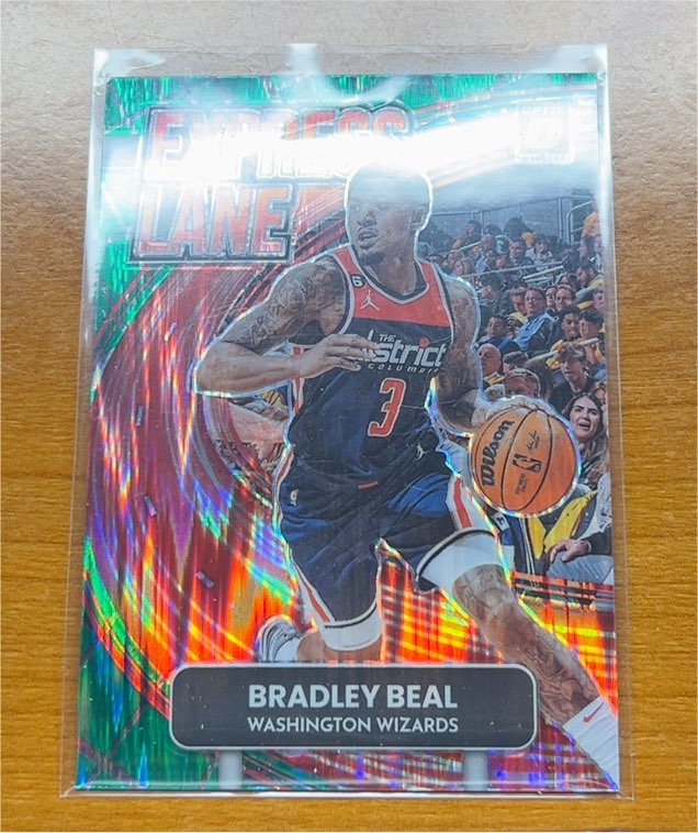 2022-23 Donruss Optic #13 Bradley Beal Express Lane — front