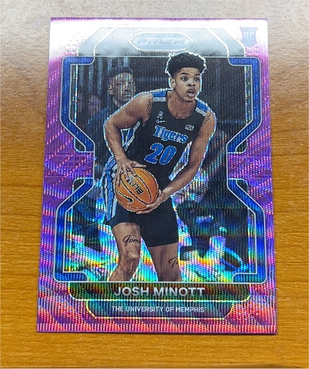 2022 Panini Prizm #94 Josh Minott — front