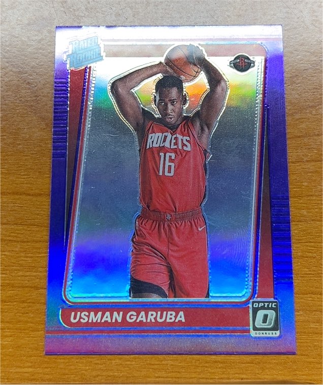 2021-22 Donruss Optic #188 Usman Garuba — front