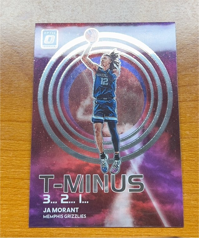 2022-23 Panini Donruss Optic #9 Ja Morant T-Minus 3...2...1... — front