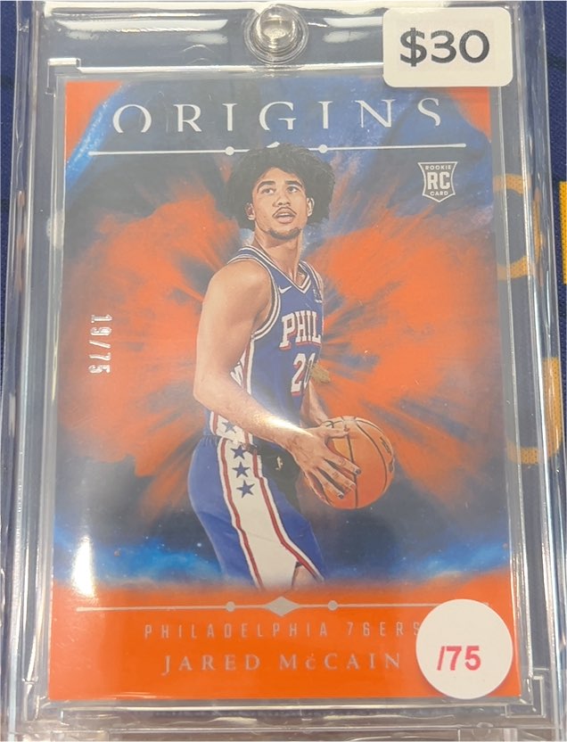 2024 Panini Origins #78 Jared McCain — front