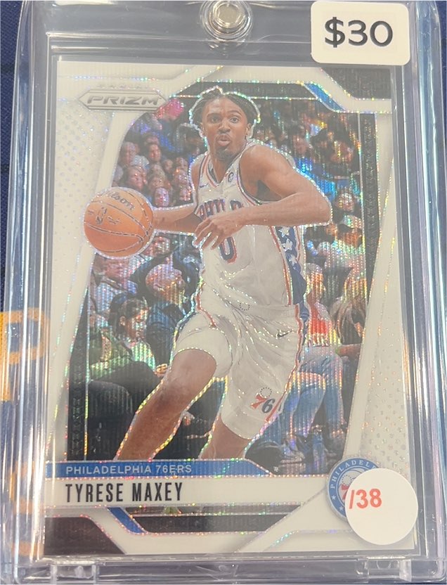 2024-25 Panini Prizm #96 Tyrese Maxey — front