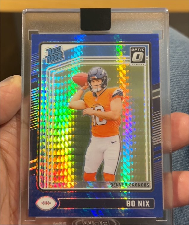 2024 Panini Donruss Optic #286 Bo Nix — front