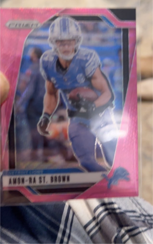 2024 Panini Prizm #365 Amon-Ra St. Brown — front