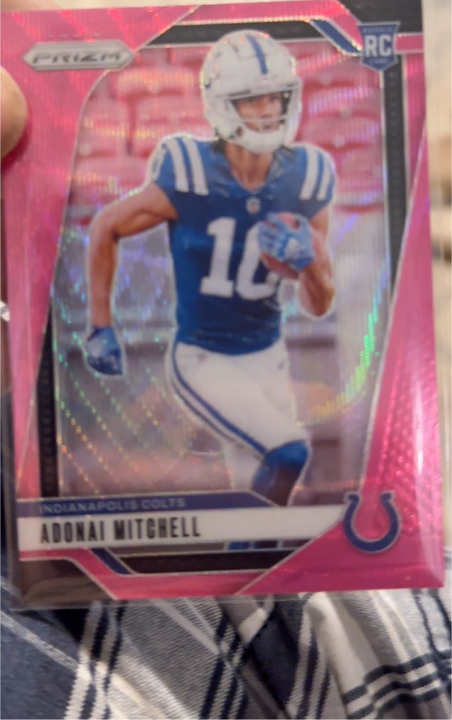2024 Panini Prizm #303 Adonai Mitchell — front
