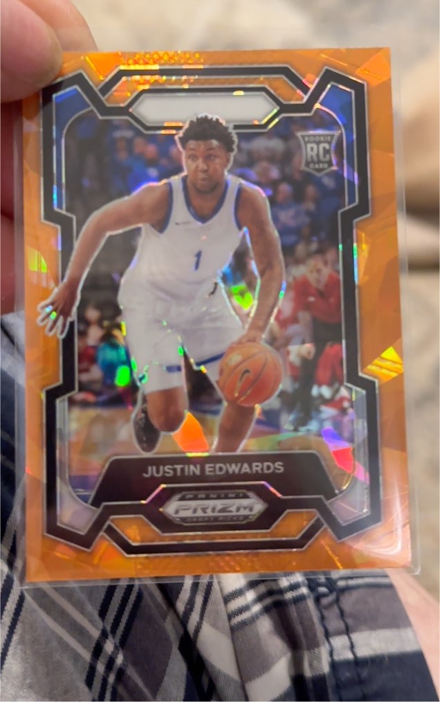 2024 Panini Prizm Draft Picks #25 Justin Edwards — front