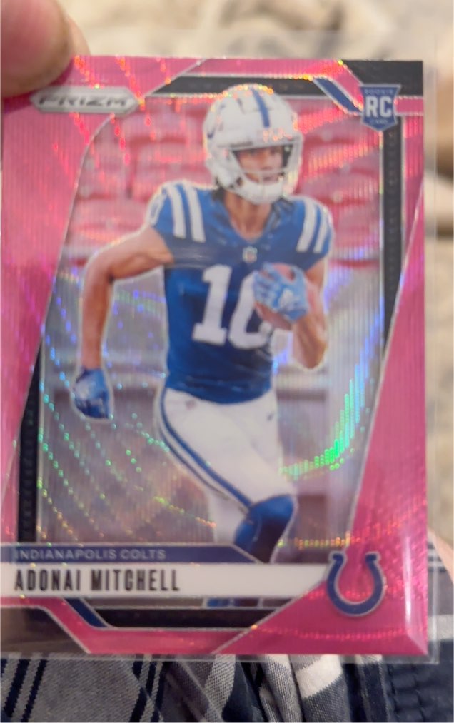 2024 Panini Prizm #303 Adonai Mitchell — front