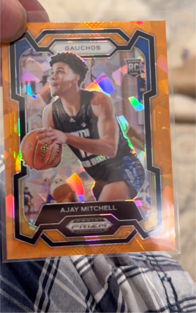 2024 Panini Prizm Draft Picks #37 Ajay Mitchell — front