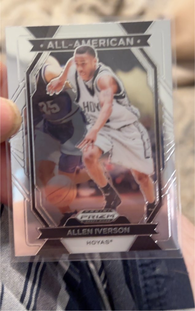 2024 Panini Prizm Draft Picks #18 Allen Iverson All-American — front