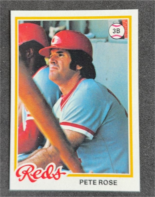 1978 Topps #20 Pete Rose — front