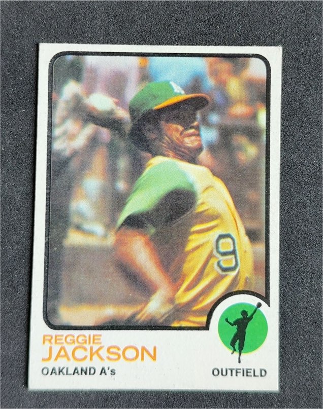 1973 Topps #255 Reggie Jackson — front