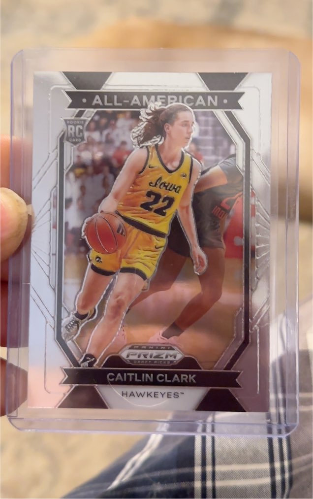 2024 Panini Prizm Draft Picks #23 Caitlin Clark All-American — front