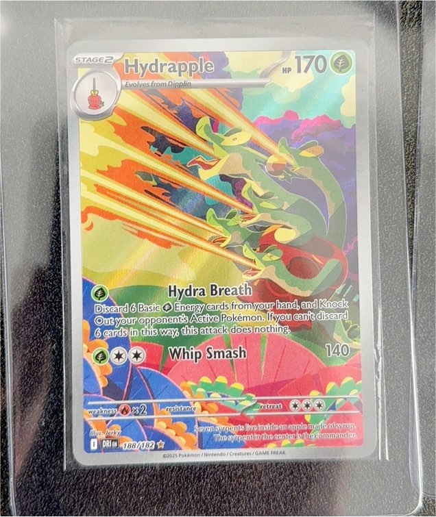 2025 Pokémon SV10: Destined Rivals #188/182 Hydrapple Illustration Rare — front