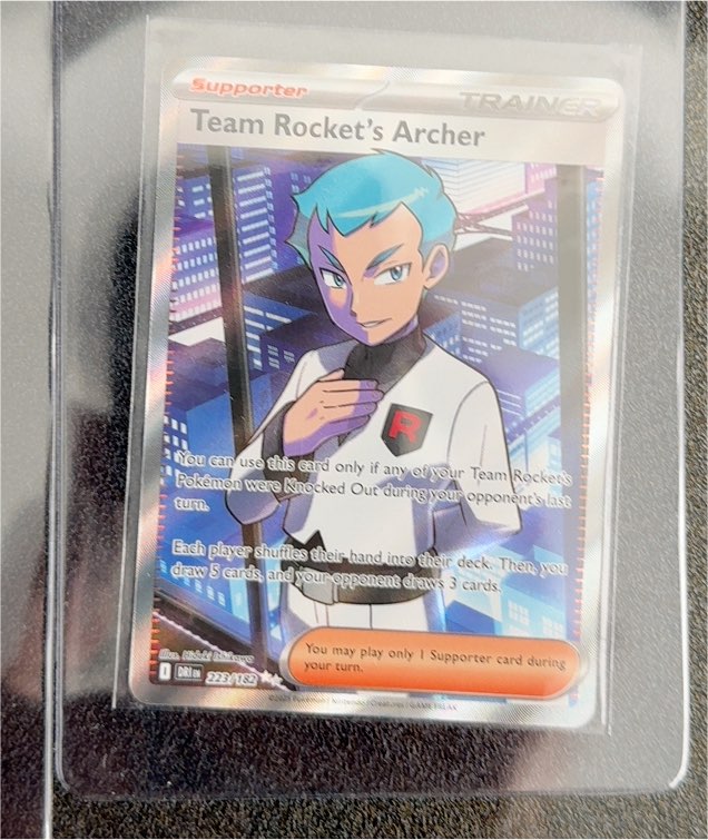 2025 Pokémon SV10 #223 Team Rocket's Archer — front