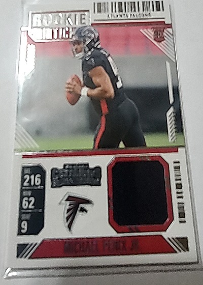 2024 Panini Contenders Rookie Ticket #RTS-MPJ Michael Penix Jr — front