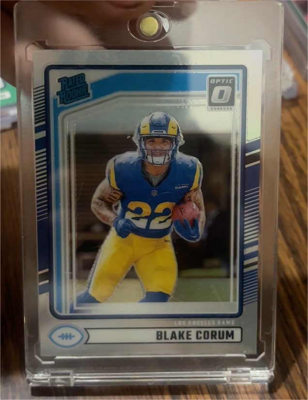 2024 Panini Donruss Optic #322 Blake Corum Rated Rookie — front