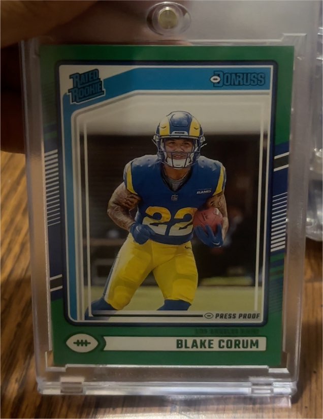 2024 Donruss Rated Rookie #322 Blake Corum — front
