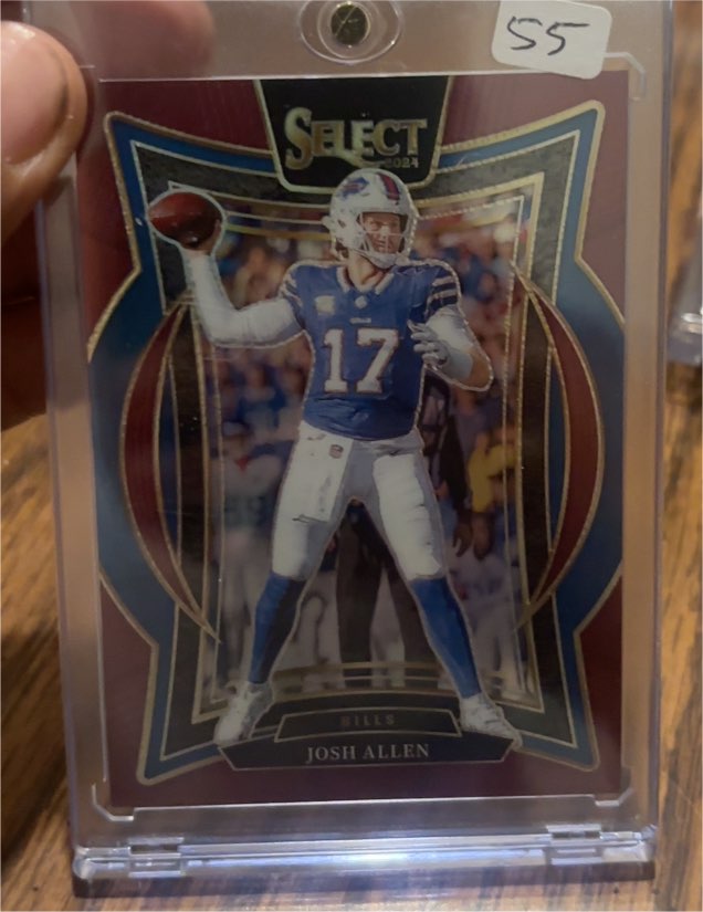 2024 Panini Select #34 Josh Allen — front