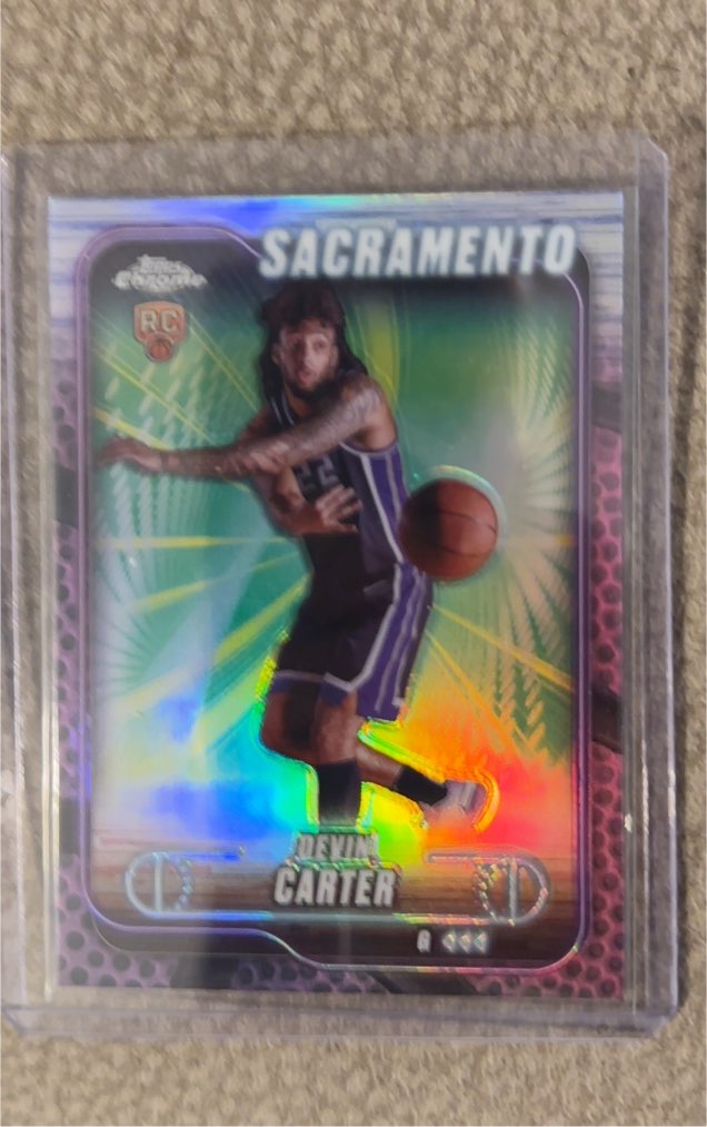 2024-25 Topps Chrome #134 Devin Carter — front