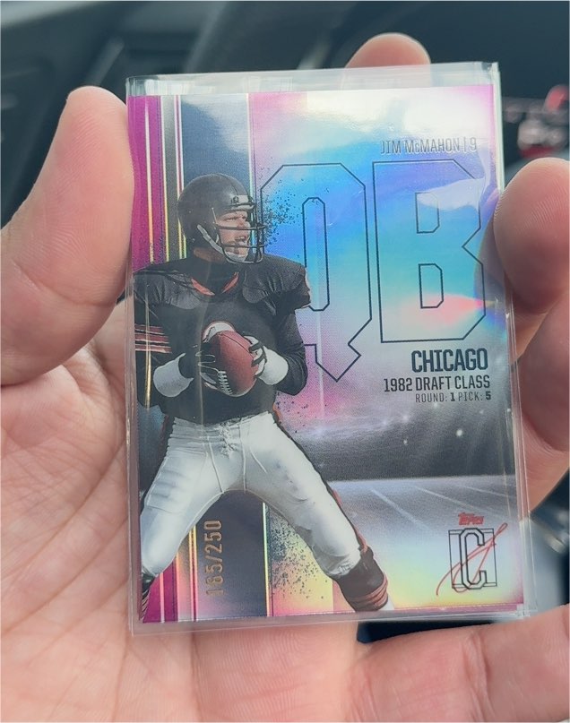 2024 Topps Signature Class #BCV-6 Jim McMahon — front