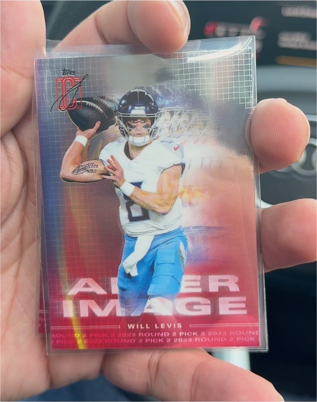 2024 Topps Signature Class #AI-5 Will Levis After Image — front