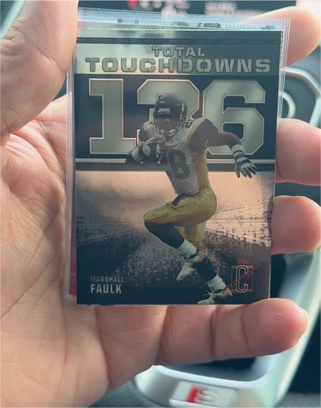 2024 Topps Signature Class Zone Out #ZO-6 Marshall Faulk — front