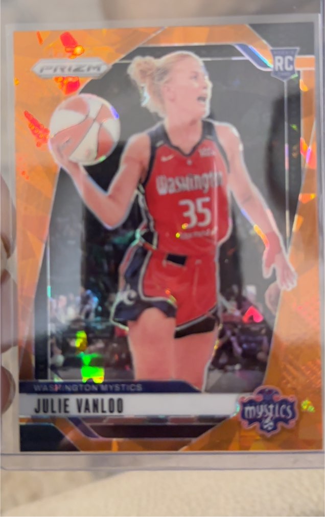 2024-25 Panini Prizm WNBA #42 Julie Vanloo — front