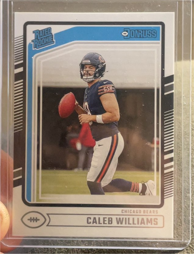 2024 Donruss #327 Caleb Williams Rated Rookie — front