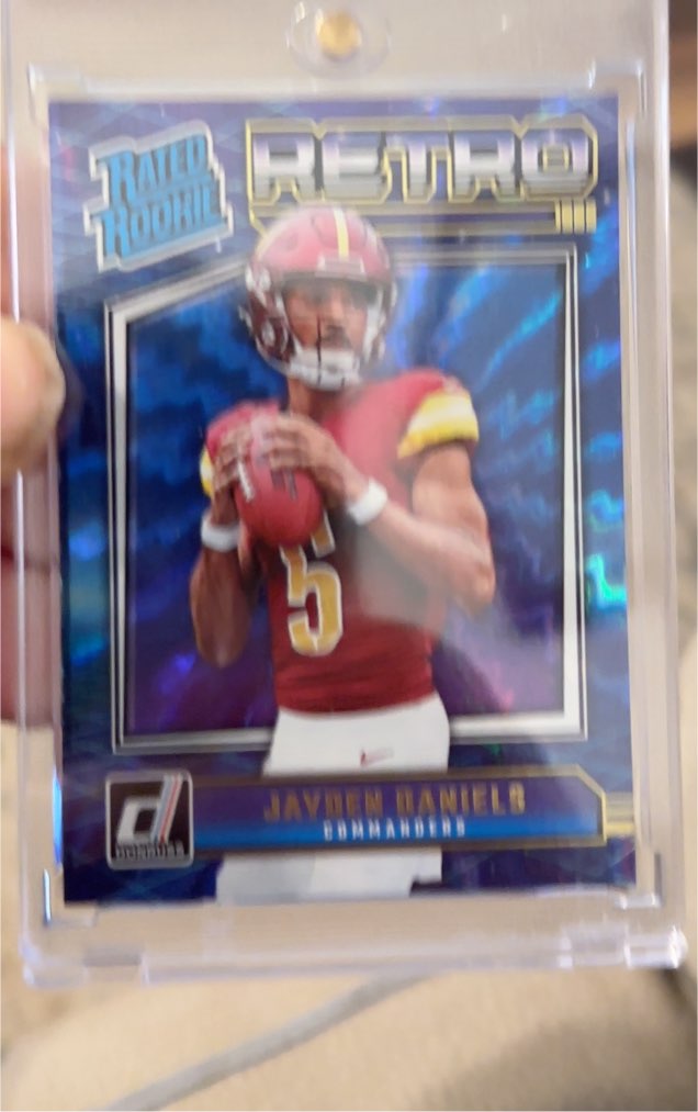 2024 Panini Donruss Rated Rookie Retro #11 Jayden Daniels — front