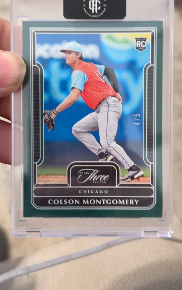 2023 Panini Three and Two #Colson Montgomery — front