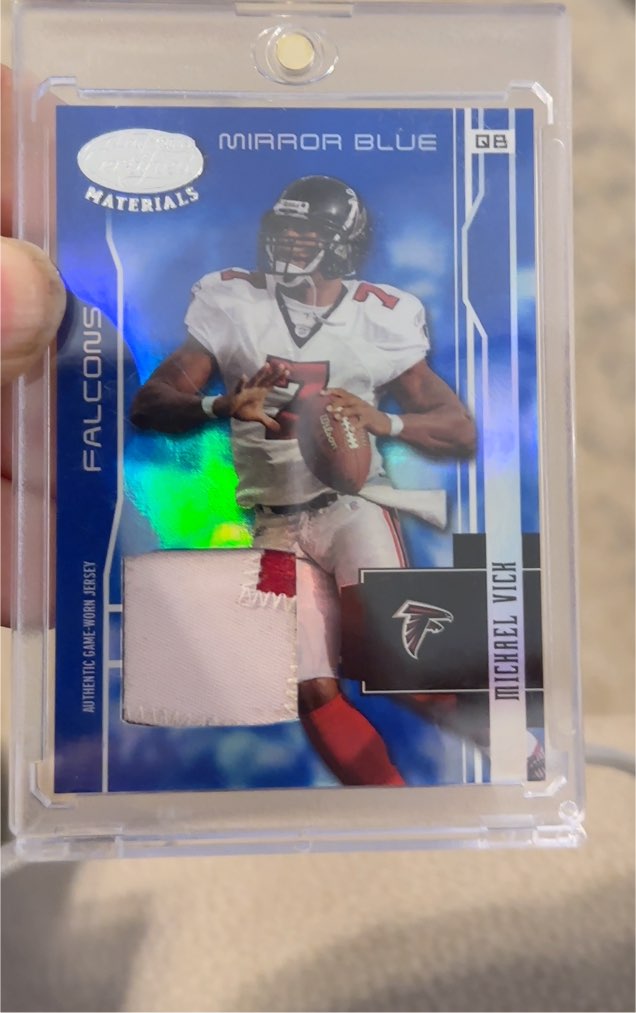 2003 Leaf Certified Materials #5 Michael Vick — front