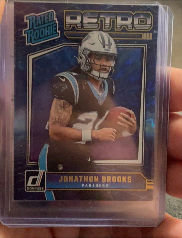 2024 Donruss #3 Jonathon Brooks Rated Rookie Retro — front