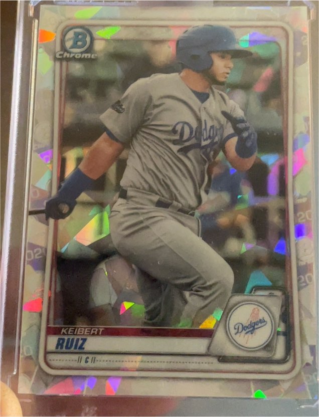 2020 Bowman Chrome Prospects #BCP-143 Keibert Ruiz — front