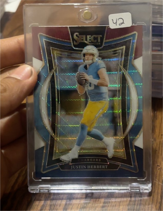 2024 Panini Select #41 Justin Herbert — front