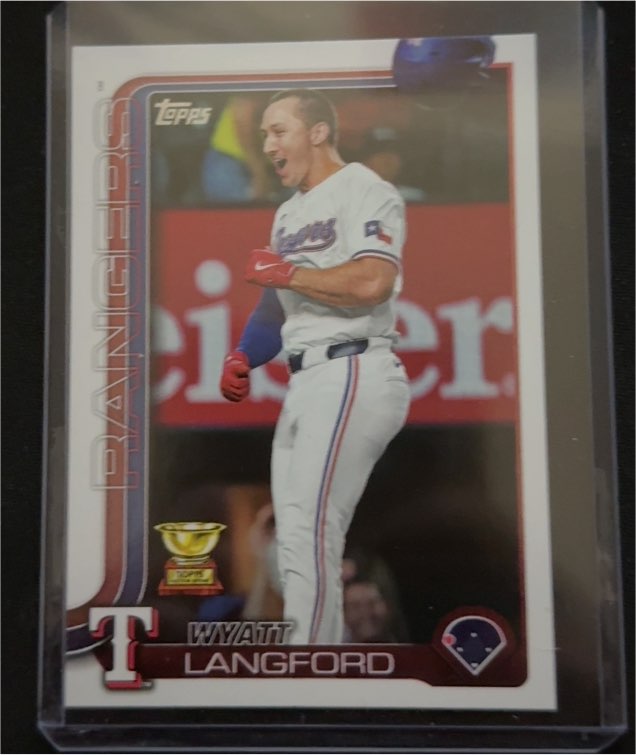 2025 Topps Series 2 #455 Wyatt Langford — front