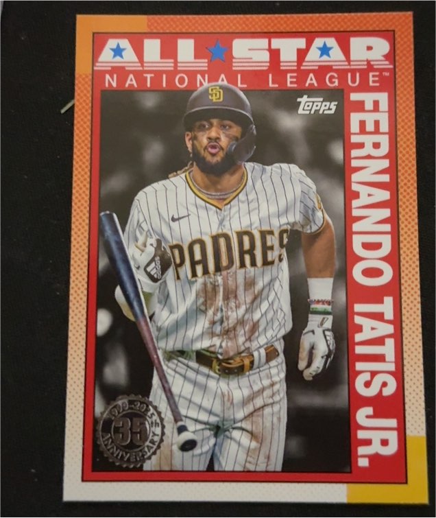 2025 Topps Series 2 35th Anniversary All-Star #90AS-31 Fernando Tatis Jr. — front
