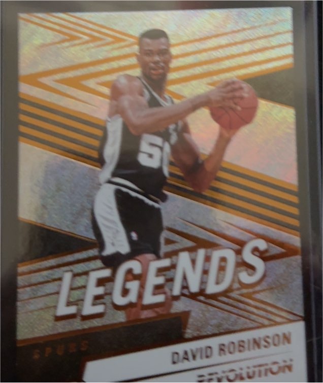 2024-25 Panini Revolution Legends #157 David Robinson — front