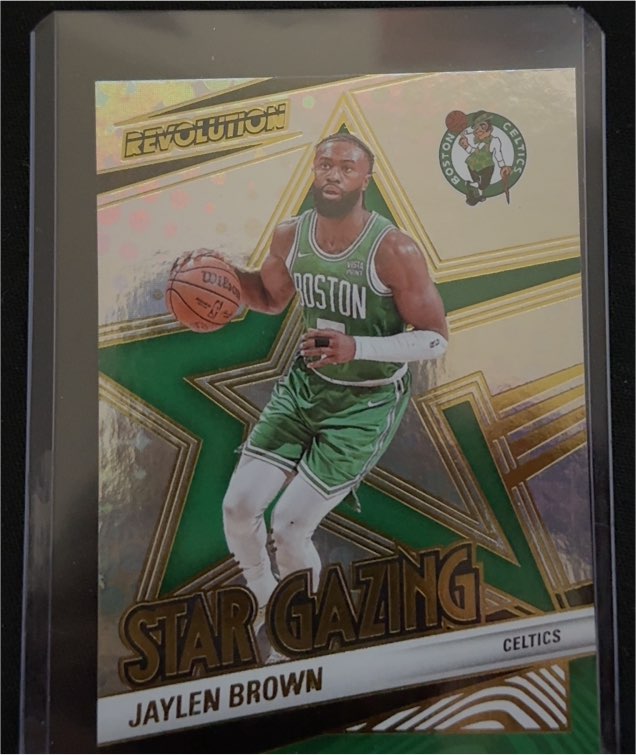 2024-25 Panini Revolution #25 Jaylen Brown Star Gazing — front