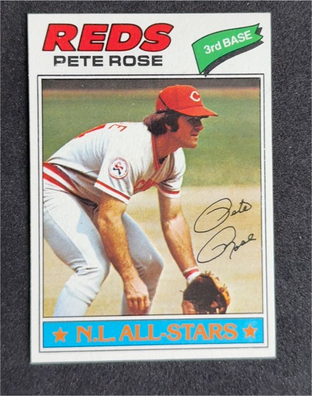 1977 Topps #450 Pete Rose — front