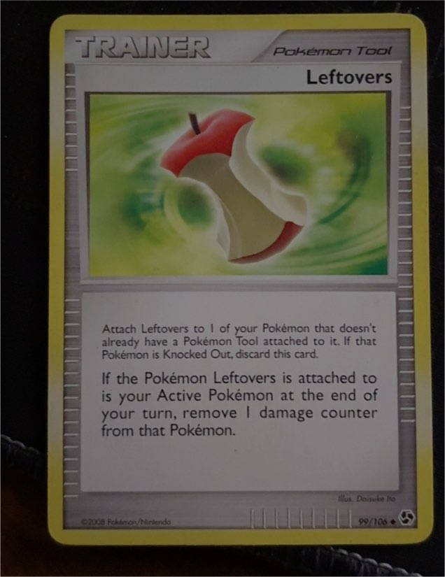 2008 Pokémon Great Encounters #99 Leftovers — front