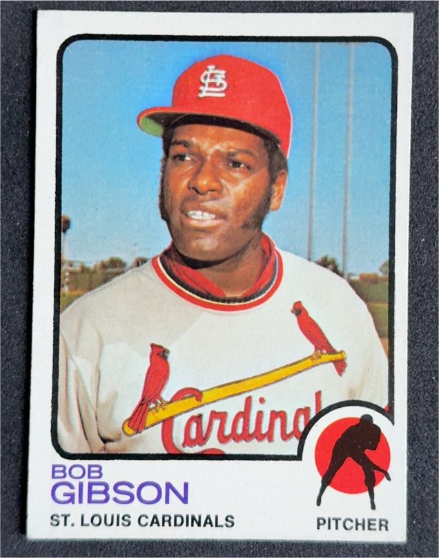 1973 Topps #190 Bob Gibson — front