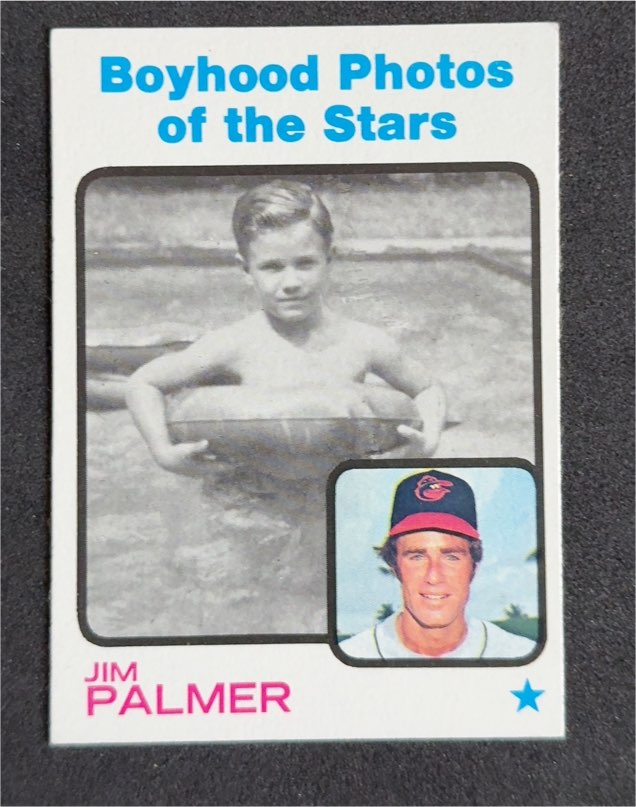 1973 Topps #341 Jim Palmer — front