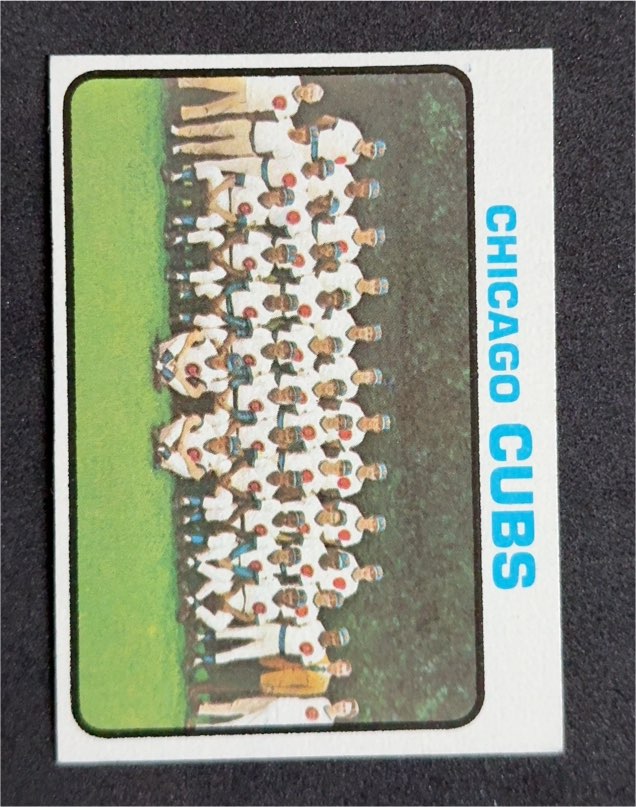 1973 Topps #464 Chicago Cubs — front