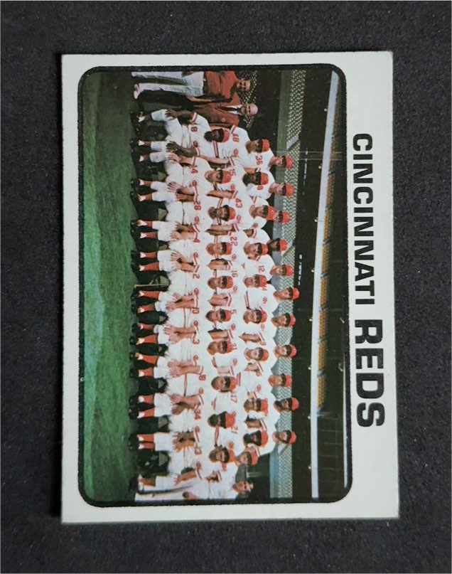 1973 Topps #641 Cincinnati Reds — front